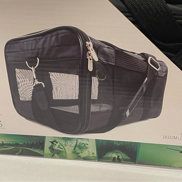Sherpa Deluxe Medium Pet Carrier – Airline Approved for Small Dogs & Cats - Picture 4 of 13